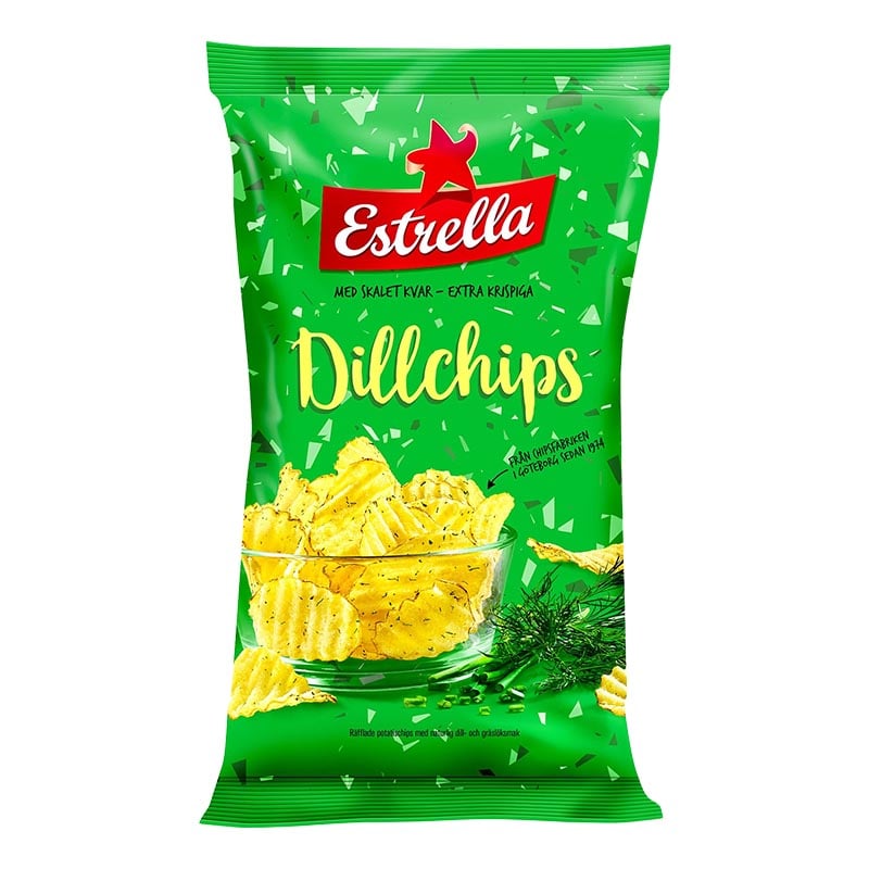 Dillchips 175g
