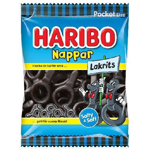 Haribo Salta Nappar 80G