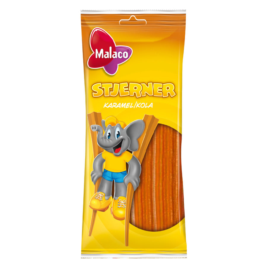 Malaco Stjerner Karamel 92G