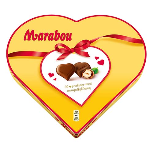 Marabou Hjärta Ask 165G